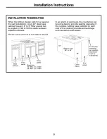 Предварительный просмотр 9 страницы GE JVB37 Owner'S Manual And Installation Instructions