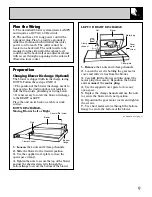 Preview for 9 page of GE JVB93 Use And Care & Installation Manual