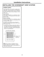 Предварительный просмотр 12 страницы GE JVB94 Owner'S Manual And Installation Instructions