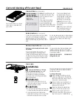 Preview for 5 page of GE JVE40STSS Owner'S Manual And Installation Instructions