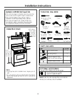 Preview for 8 page of GE JVE40STSS Owner'S Manual And Installation Instructions