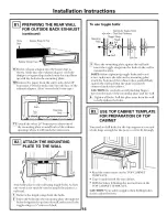 Предварительный просмотр 16 страницы GE JVM1430 Installation Instructions Manual