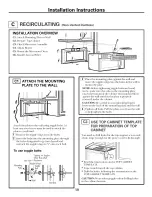 Предварительный просмотр 19 страницы GE JVM1430 Installation Instructions Manual