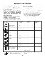 Preview for 5 page of GE JVM1490BH Installation Instructions Manual