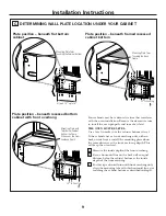 Preview for 9 page of GE JVM1490BH Installation Instructions Manual