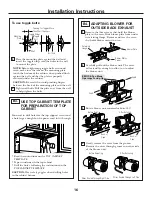 Preview for 16 page of GE JVM1490BH Installation Instructions Manual