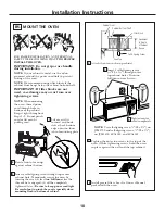 Preview for 18 page of GE JVM1490BH Installation Instructions Manual