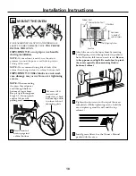 Preview for 18 page of GE JVM1500 Series Installation Instructions Manual