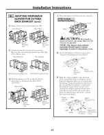 Preview for 17 page of GE JVM1540MP2SA Installation Instructions Manual