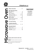 Preview for 1 page of GE JVM1630WFC Owner'S Manual