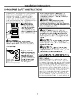 Preview for 3 page of GE JVM1635 Installation Instructions Manual