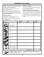 Preview for 6 page of GE JVM1635 Installation Instructions Manual