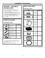 Preview for 7 page of GE JVM1635 Installation Instructions Manual