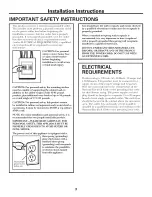 Preview for 3 page of GE JVM1650BB001 Installation Instructions Manual