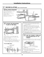 Предварительный просмотр 19 страницы GE JVM1650BB005 Installation Instructions Manual