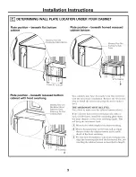 Preview for 9 page of GE JVM1660CB007 Installation Instructions Manual