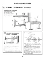 Preview for 12 page of GE JVM1660CB007 Installation Instructions Manual