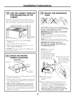 Preview for 13 page of GE JVM1660CB007 Installation Instructions Manual