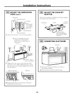 Preview for 14 page of GE JVM1660CB007 Installation Instructions Manual