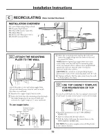 Preview for 19 page of GE JVM1660CB007 Installation Instructions Manual