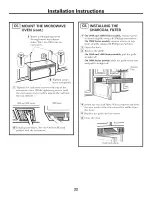 Preview for 22 page of GE JVM1660CB007 Installation Instructions Manual