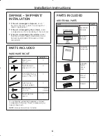 Preview for 6 page of GE JVM1665 Installation Instructions Manual