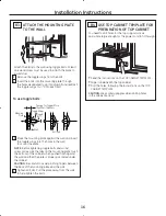 Preview for 16 page of GE JVM1665 Installation Instructions Manual