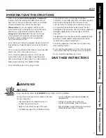 Preview for 3 page of GE JVM1665 Owner'S Manual