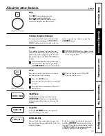 Preview for 23 page of GE JVM1790BK - Profile 1.7 cu. Ft. Convection Microwave Owner'S Manual