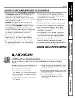 Preview for 39 page of GE JVM1790BK - Profile 1.7 cu. Ft. Convection Microwave Owner'S Manual