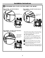 Preview for 9 page of GE JVM1790SK - Profile 1.7 cu. Ft. Convection Microwave Installation Instructions Manual