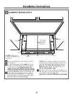 Preview for 10 page of GE JVM1790SK - Profile 1.7 cu. Ft. Convection Microwave Installation Instructions Manual