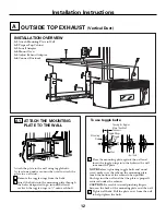 Preview for 12 page of GE JVM1790SK - Profile 1.7 cu. Ft. Convection Microwave Installation Instructions Manual