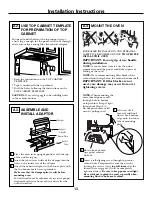 Preview for 13 page of GE JVM1790SK - Profile 1.7 cu. Ft. Convection Microwave Installation Instructions Manual