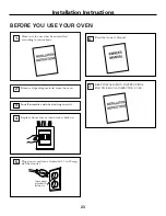 Preview for 23 page of GE JVM1790SK - Profile 1.7 cu. Ft. Convection Microwave Installation Instructions Manual