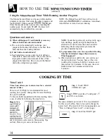 Предварительный просмотр 14 страницы GE JVM190K Use And Care Manual