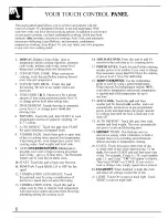 Preview for 8 page of GE JVM192K Use And Care Manual