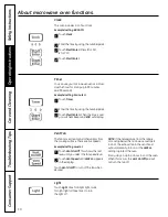 Предварительный просмотр 10 страницы GE JVM2052 Owner'S Manual