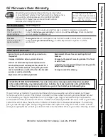 Preview for 39 page of GE JVM2052SNSS - Spacemaker Microwave Oven... Owner'S Manual