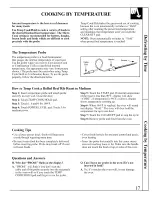 Preview for 17 page of GE JVM290 Use And Care Manual