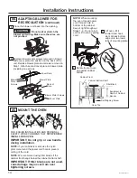 Предварительный просмотр 14 страницы GE JVM3162DJWW Installation Instructions Manual