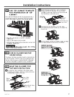 Предварительный просмотр 17 страницы GE JVM3162DJWW Installation Instructions Manual