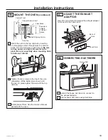 Предварительный просмотр 19 страницы GE JVM3162DJWW Installation Instructions Manual