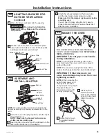 Предварительный просмотр 31 страницы GE JVM3162DJWW Installation Instructions Manual