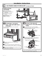 Предварительный просмотр 33 страницы GE JVM3162DJWW Installation Instructions Manual