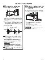 Предварительный просмотр 34 страницы GE JVM3162DJWW Installation Instructions Manual