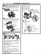 Предварительный просмотр 39 страницы GE JVM3162DJWW Installation Instructions Manual