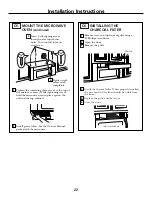 Preview for 22 page of GE JVM3670BFBB Installation Instructions Manual