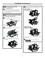 Предварительный просмотр 21 страницы GE JVM6172SKSS Installation Instructions Manual