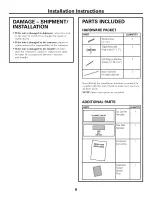 Preview for 6 page of GE JVM6175SF1SS Installation Instructions Manual